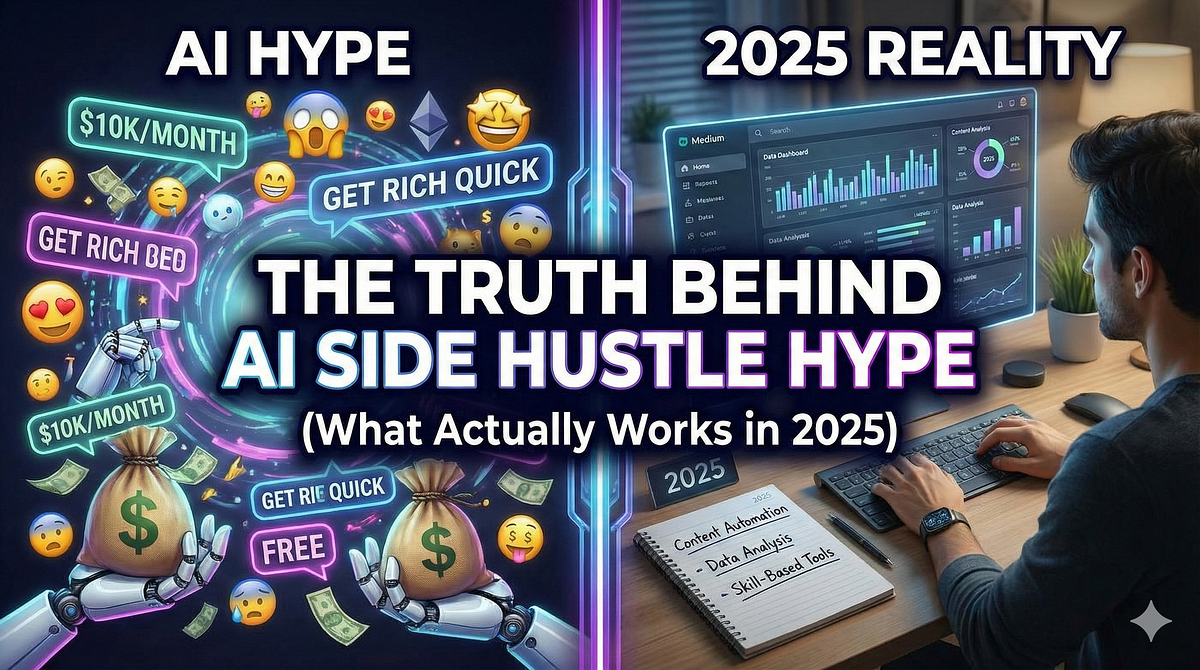 Chapter 1 “The Truth Behind AI Side Hustle Hype (What Actually Works