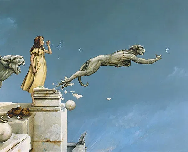 11. Michael Parkes. Based on a couple of my previous… | by Vadim