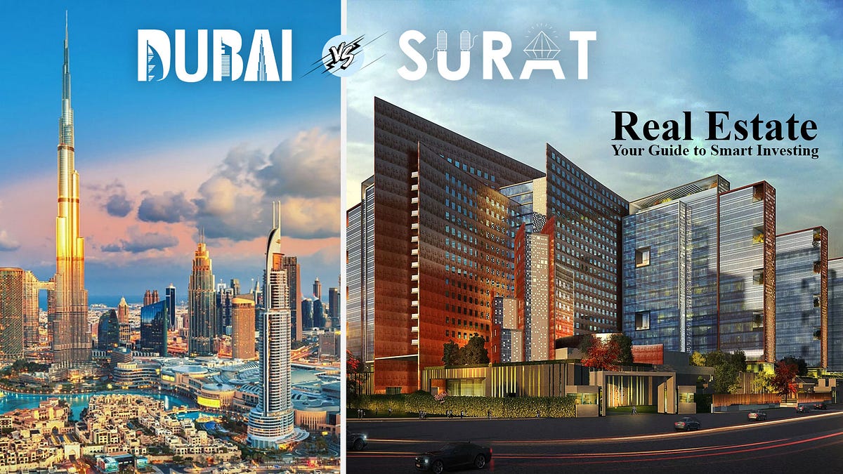 Surat Real Estate vs. Dubai: Your Guide to Smart Investing  by Roongta Developers  Dec, 2023 