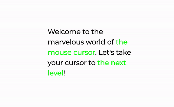 Creating a Custom Cursor using CSS