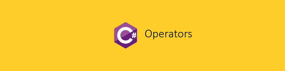 Operators in C#. Operators are symbols that performโฆ | by Praveen Rao G ...