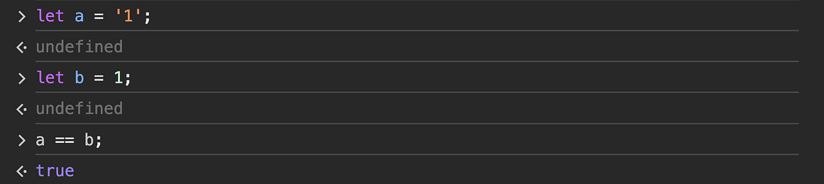 Why ‘1’ == 1 is true in JavaScript | by Budi S Dilapanga | Medium
