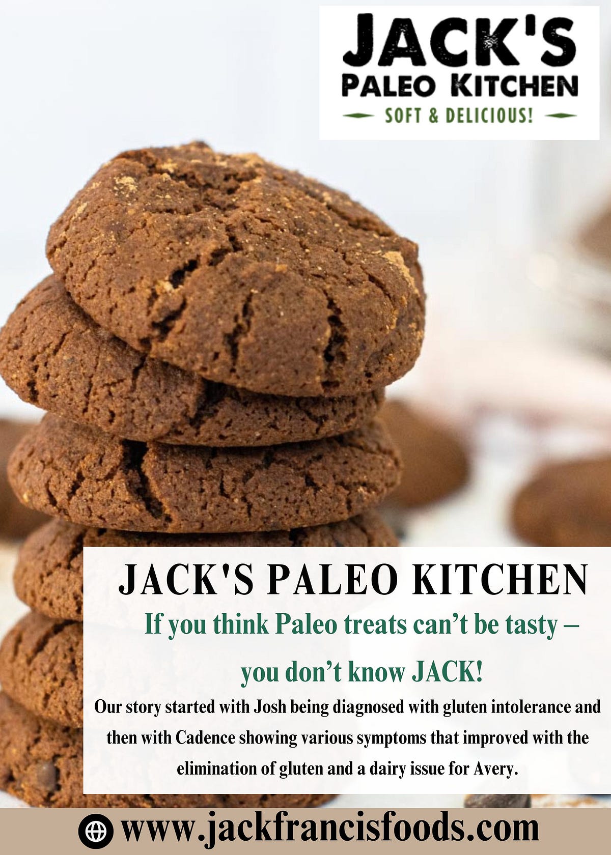 Chocolate Peppermint Cookies — Jack’s Paleo Kitchen Jacks Paleo