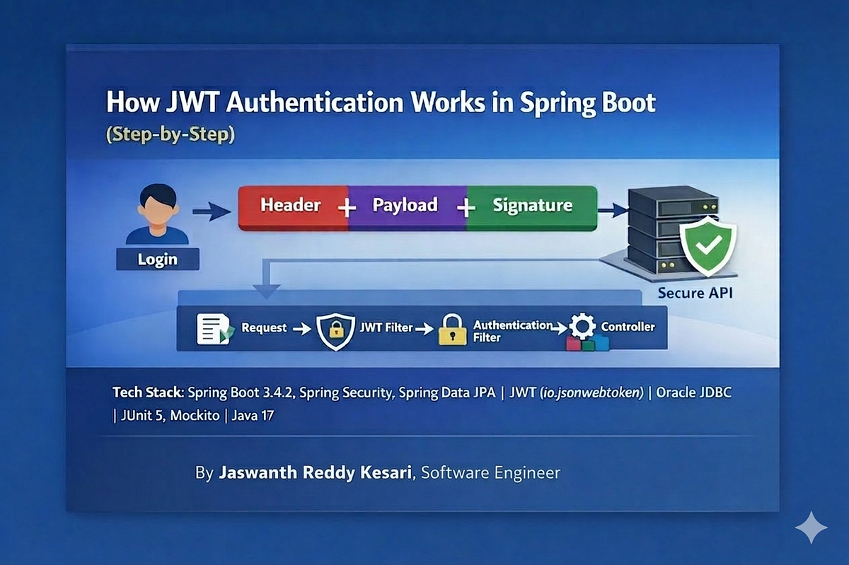 How JWT Authentication Works in Spring Boot (Step-by-Step) | by ...