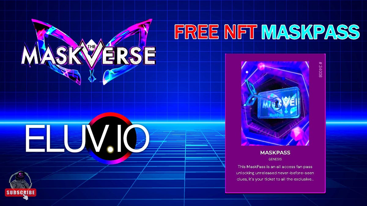 MASKVERSE | FREE NFT MASKPASS - AIRDROPS CRYPTO NFT - Medium