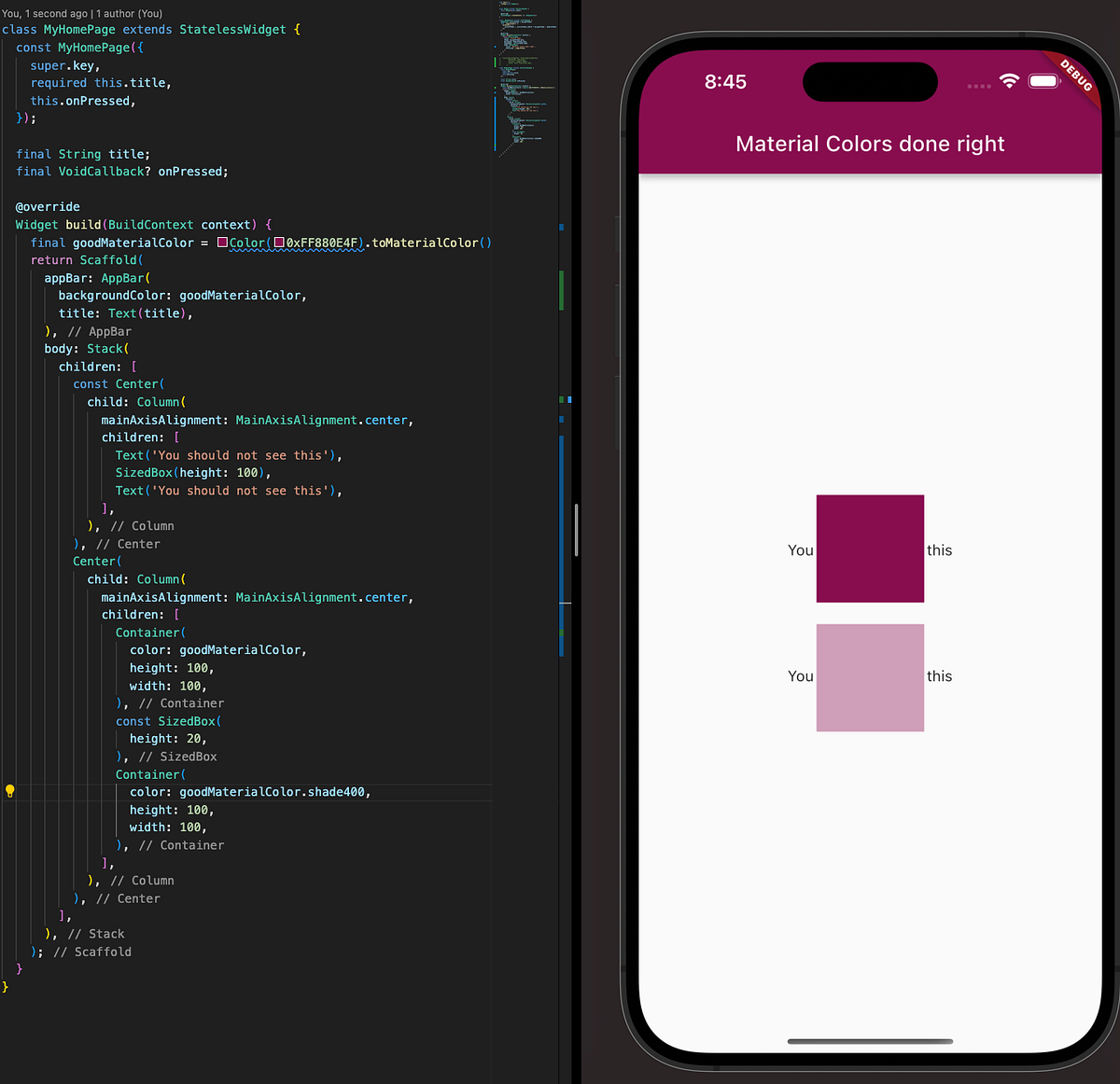How to actually convert Colors into MaterialColors with Flutter | by ...