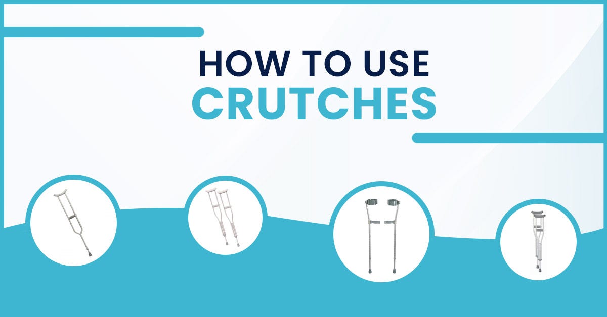 How To Use Crutches. How you use crutches depends on a… by RehabPulse