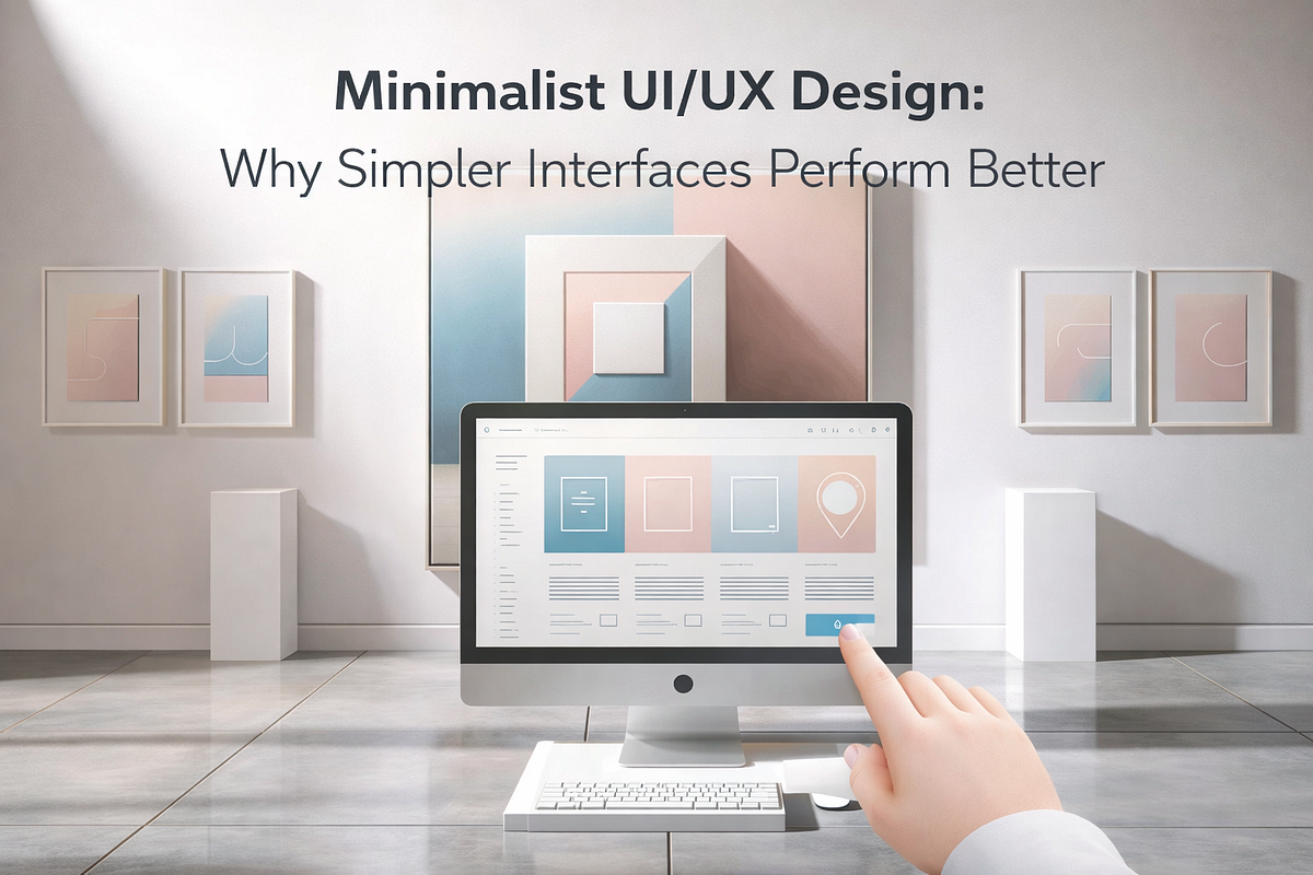Minimalist UI/UX Design: Why Simpler Interfaces Perform Better | by ...