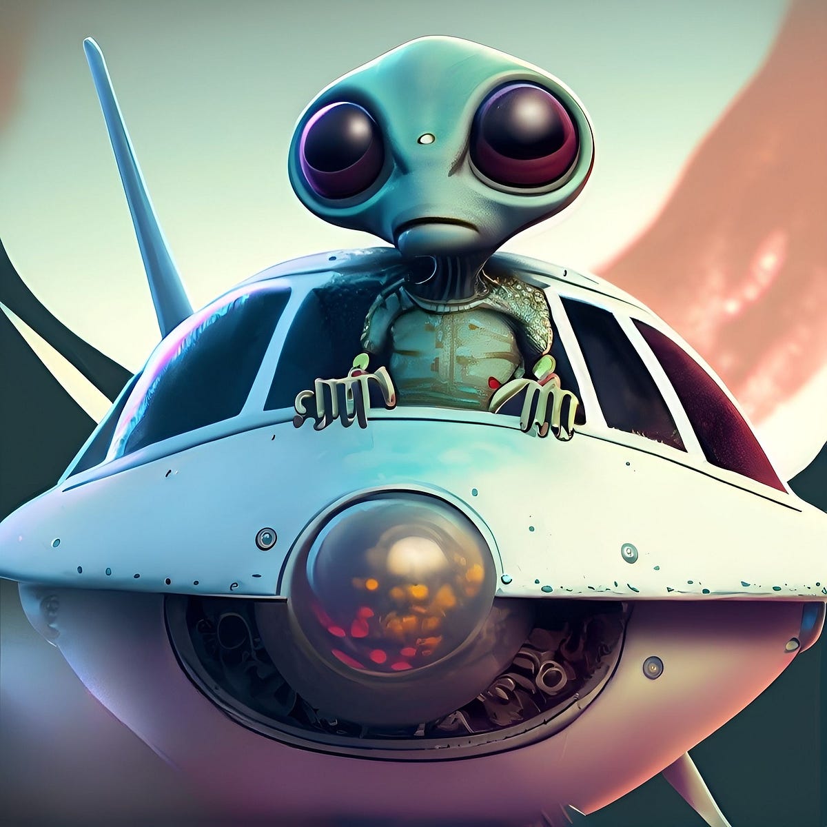 Baby Alien 29 - Ufoalienchaos - Medium