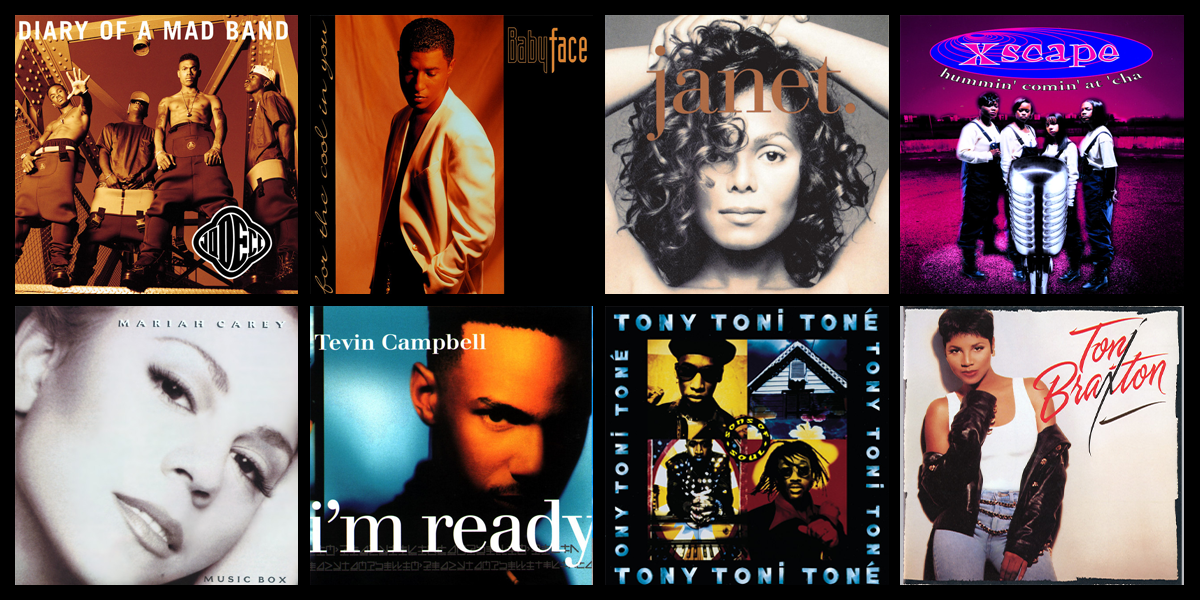 30 Y/O Iconic R&B/Soul Music Albums Celebrating 30th Anniversaries In