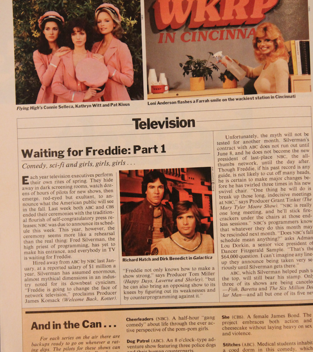 TV pilot season, 1978-style. Time magazine • May 15, 1978 | by The Glossy  Archives | Glossy Archives | Medium