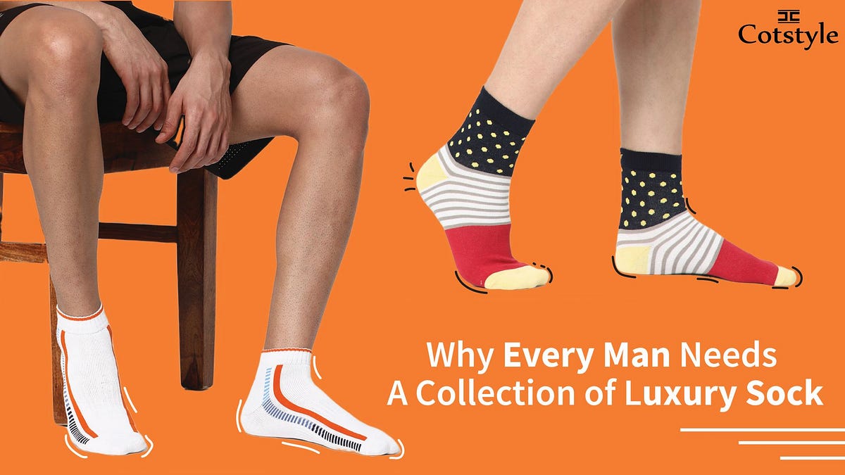 Why Every Man Needs a Collection of Luxury Socks by Manisha Oct