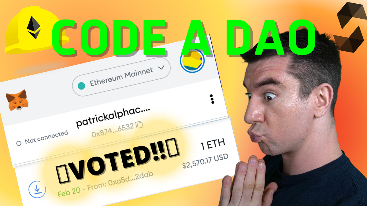 How to Code an On-Chain DAO. Build a decentralized governance model… | by  Patrick Collins | Better Programming