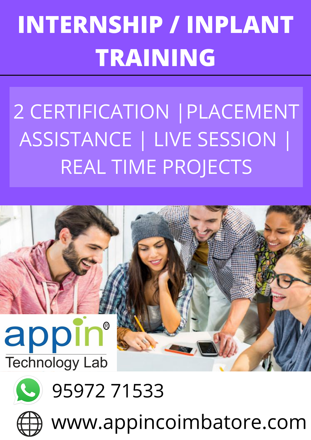 Internship Training In Coimbatore - Appin Coimbatore - Medium