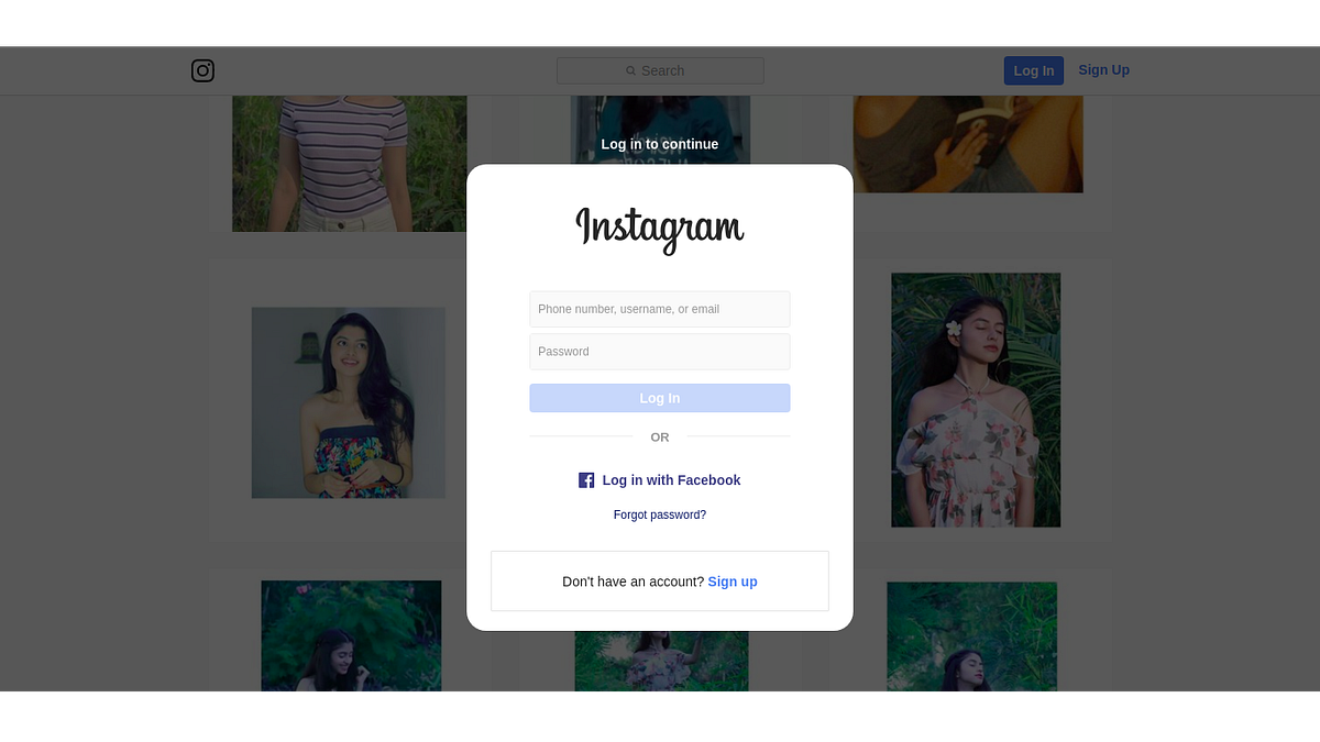 Learn to build a chrome extension to browse Instagram profiles without