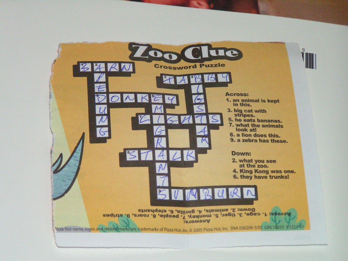 Alternative crosswords. Creative thinking! Maybe there’s more… by Dr