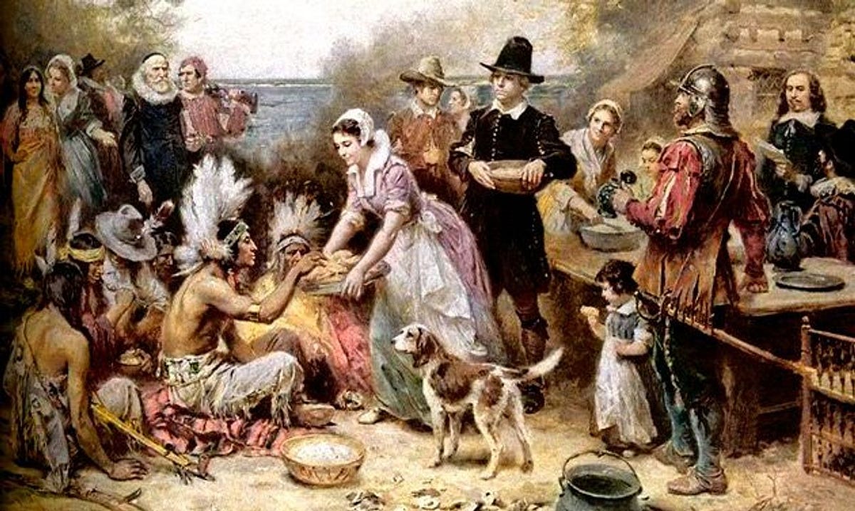 Thanksgiving pajama party