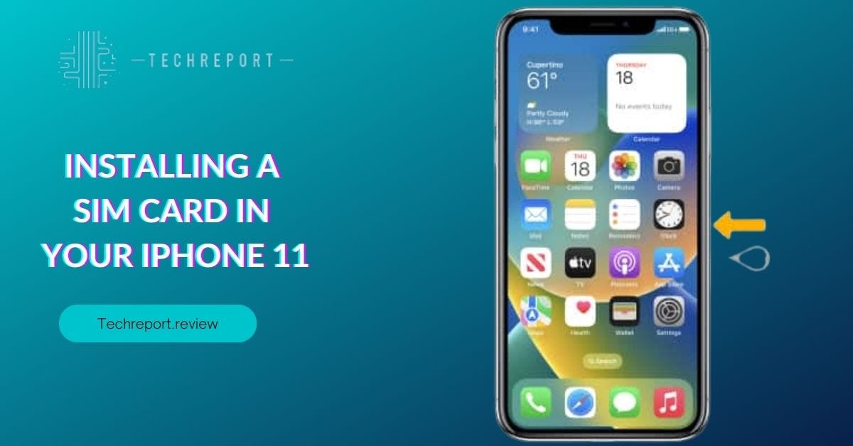 Mastering the Basics Installing a SIM Card in Your iPhone 11