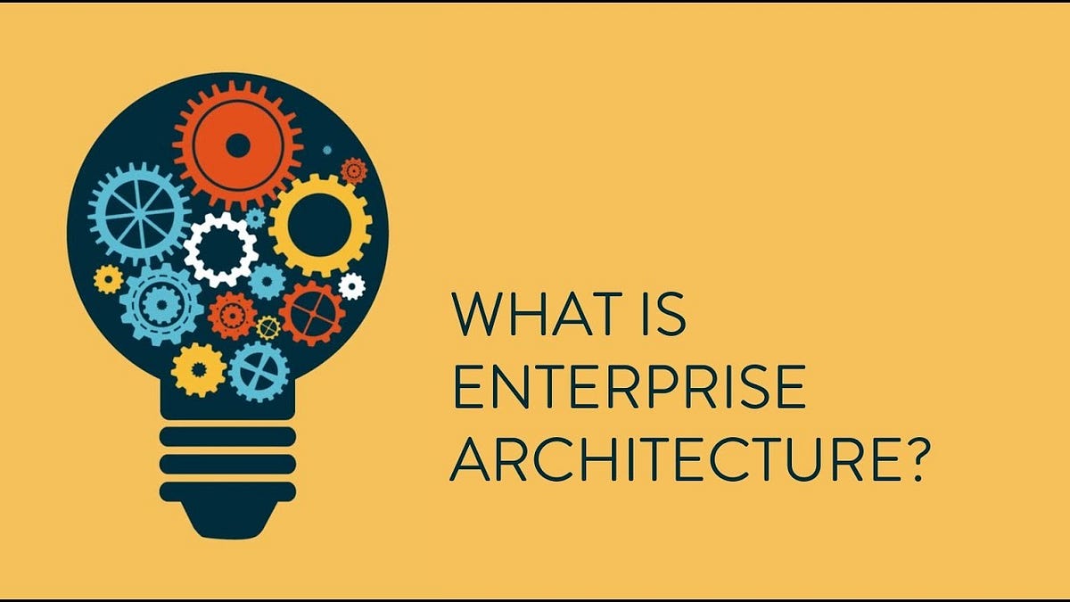 ENTERPRISE ARCHITECTURE. An enterprise architecture (EA) is a… | by ...