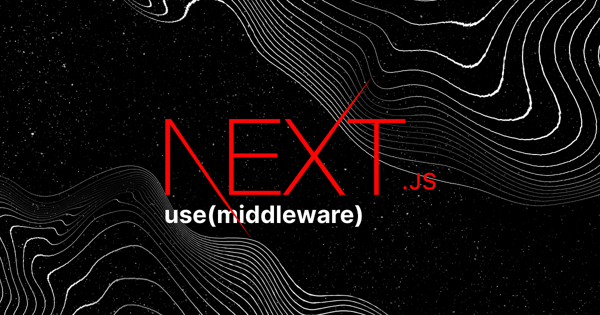 Using Middleware In Nextjs Api Routes By Kolby Sisk Udacity Eng And Data 