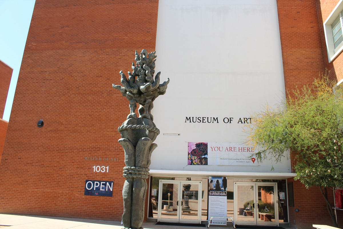 Lost and found in Tucson It was a quiet day a the the museum by