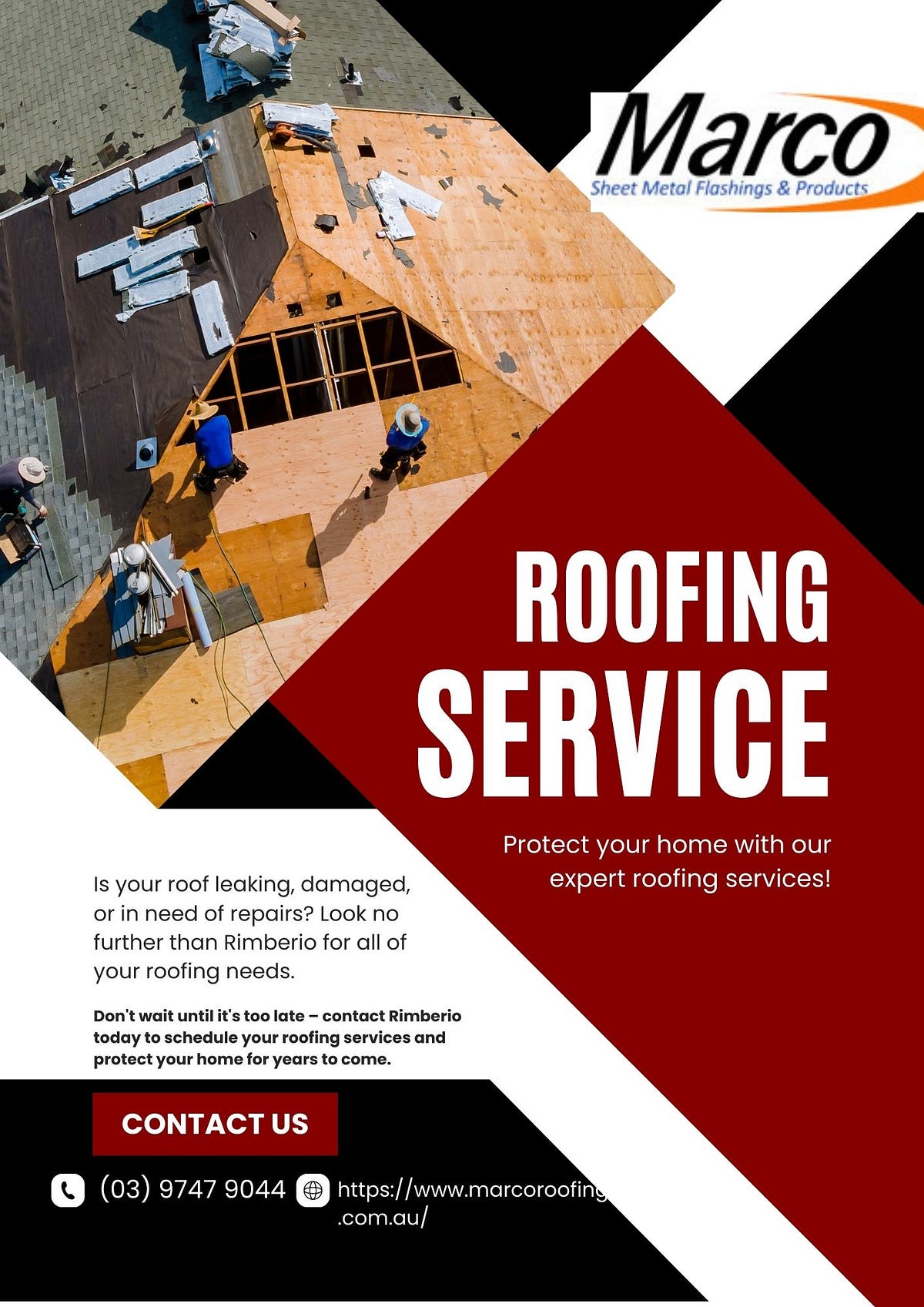 MeNO.1 ROOFING SHEET, METAL FLASHING’S ROOFING by Marco Roofing Jun