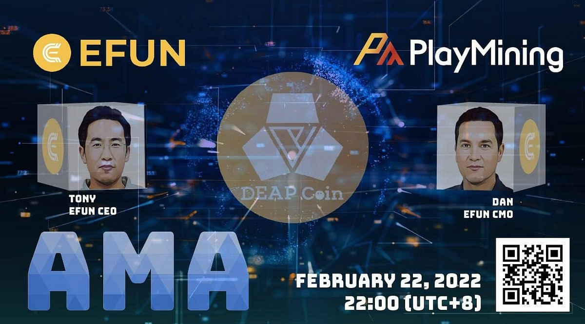 🚀 EFUN Is Excited To Announce our next VOICE AMA On 22 FEBRUARY 2022 at