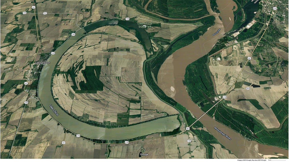 Transformation and the Oxbow Lake by Jon Spruce Medium