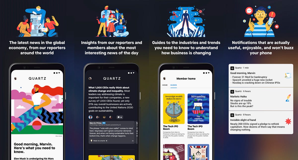 Quartz launches new Android app. Our new Android app is now live! With