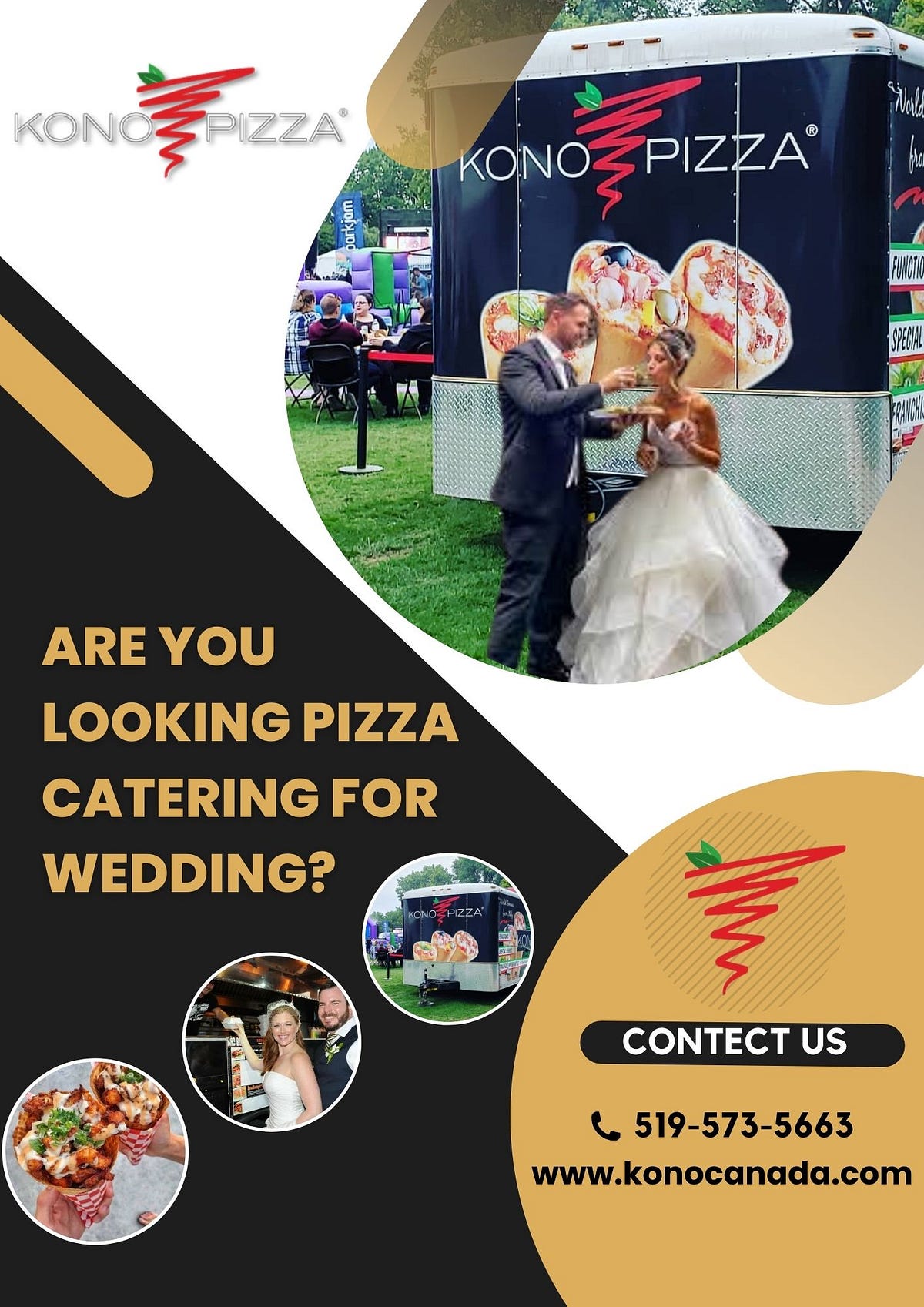 Food truck catering wedding Kono Pizza Medium
