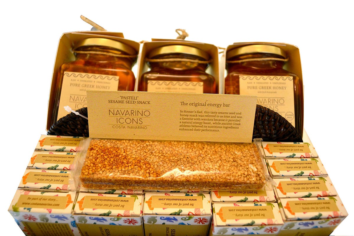 SESAME SEED BARS. The original energy bar (Pasteli —… by elenianna