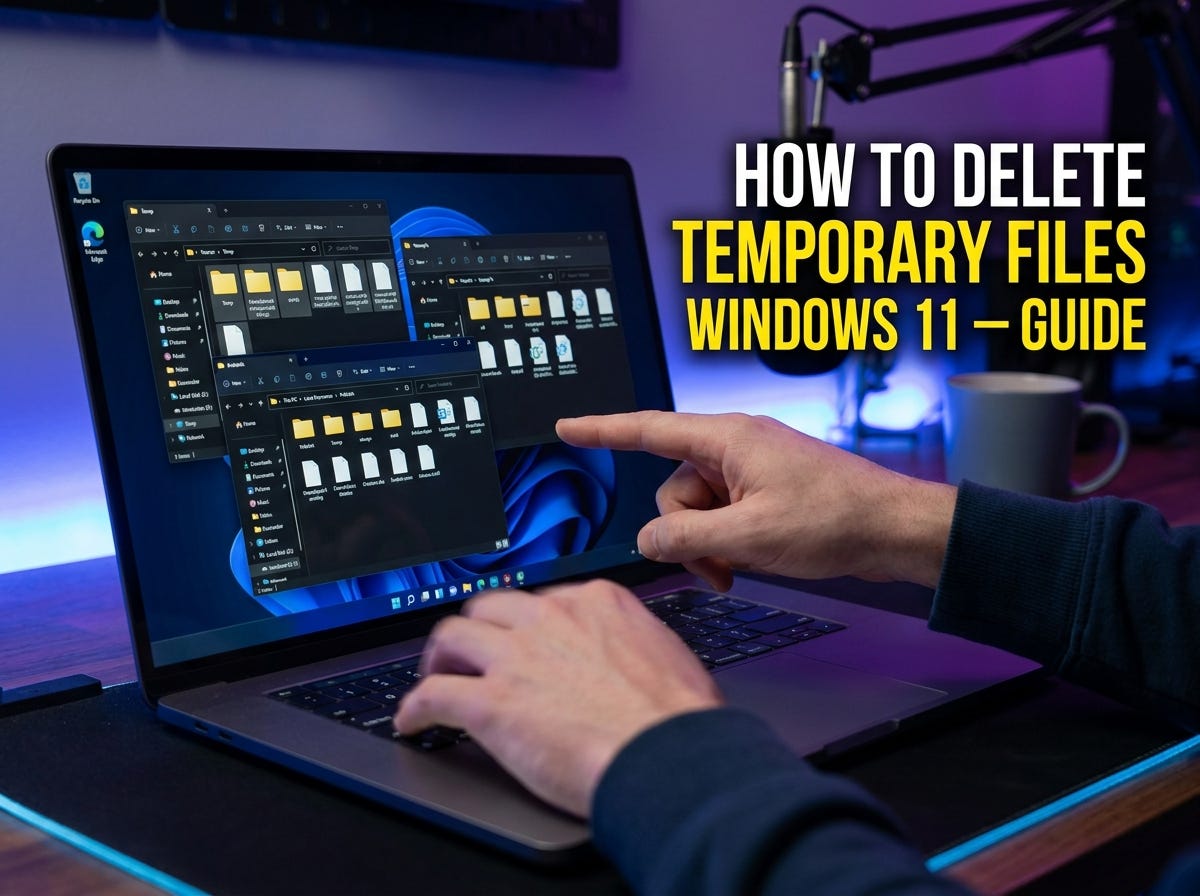 how to delete temporary files windows 11 — Guide