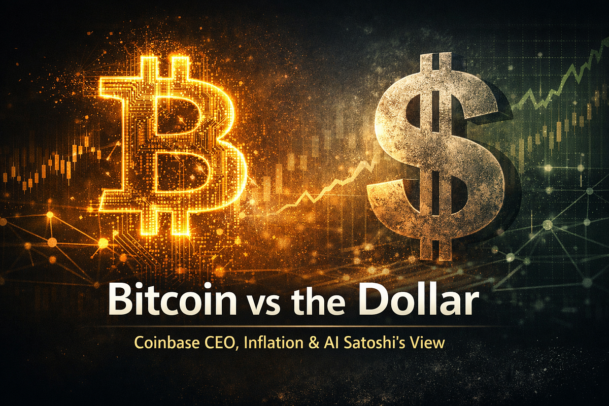 Bitcoin vs the Dollar: Coinbase CEO on Inflation and Stablecoins | by Casi  Borg | Dec, 2025 | Medium