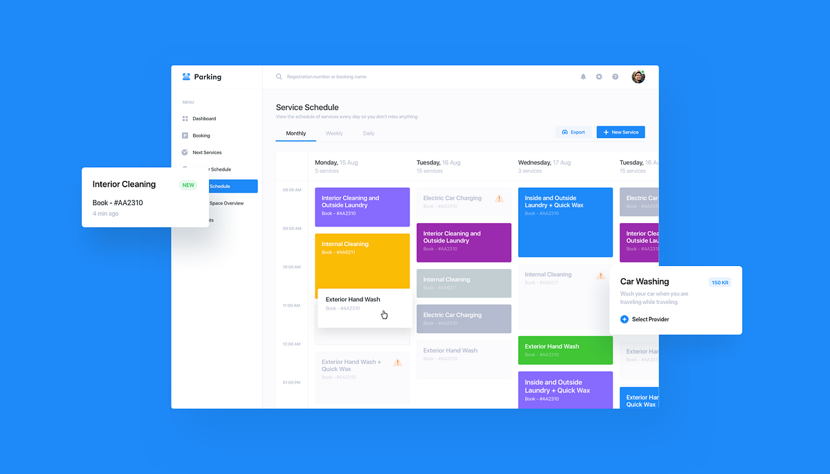 UI/UX Case Study: Automating Airport Parking | Glow Design Agency
