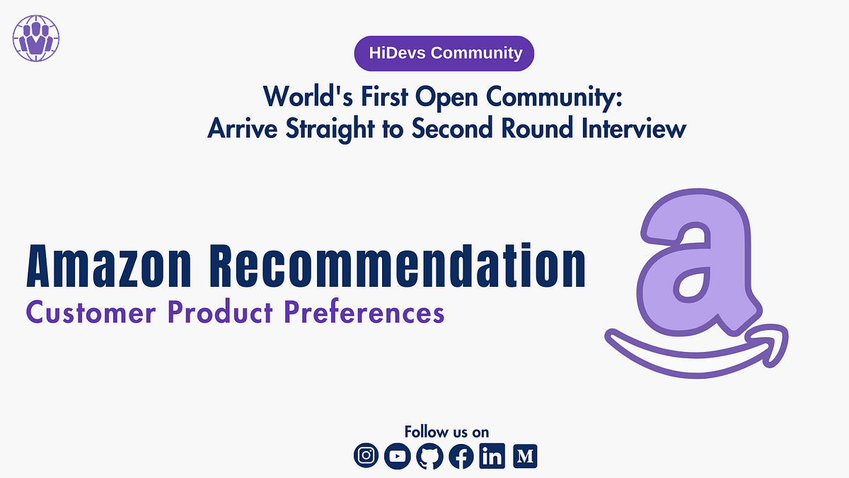 Amazon Customer Product Preferences by Hidevs