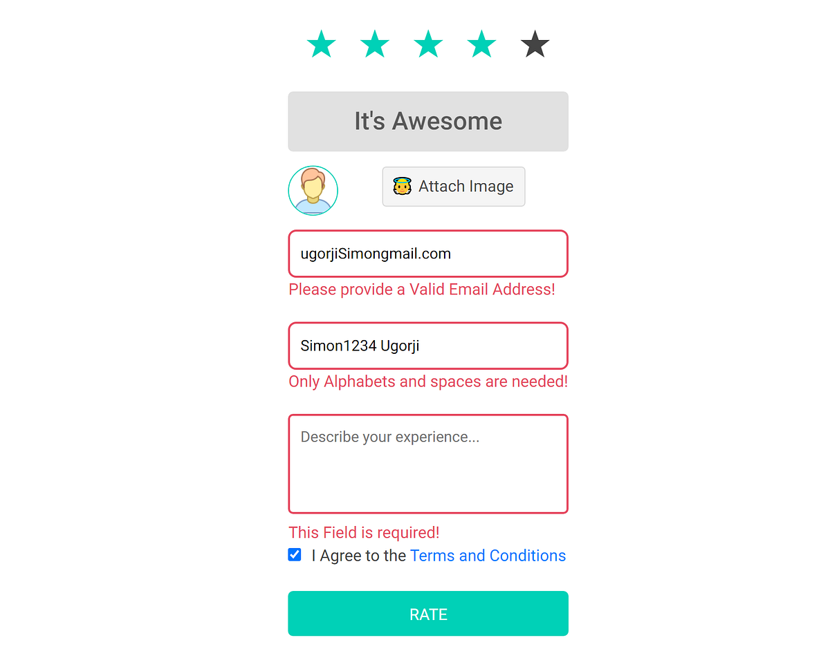 Simple Form Validation Using JavaScript | by Simon Ugorji | Nerd For ...