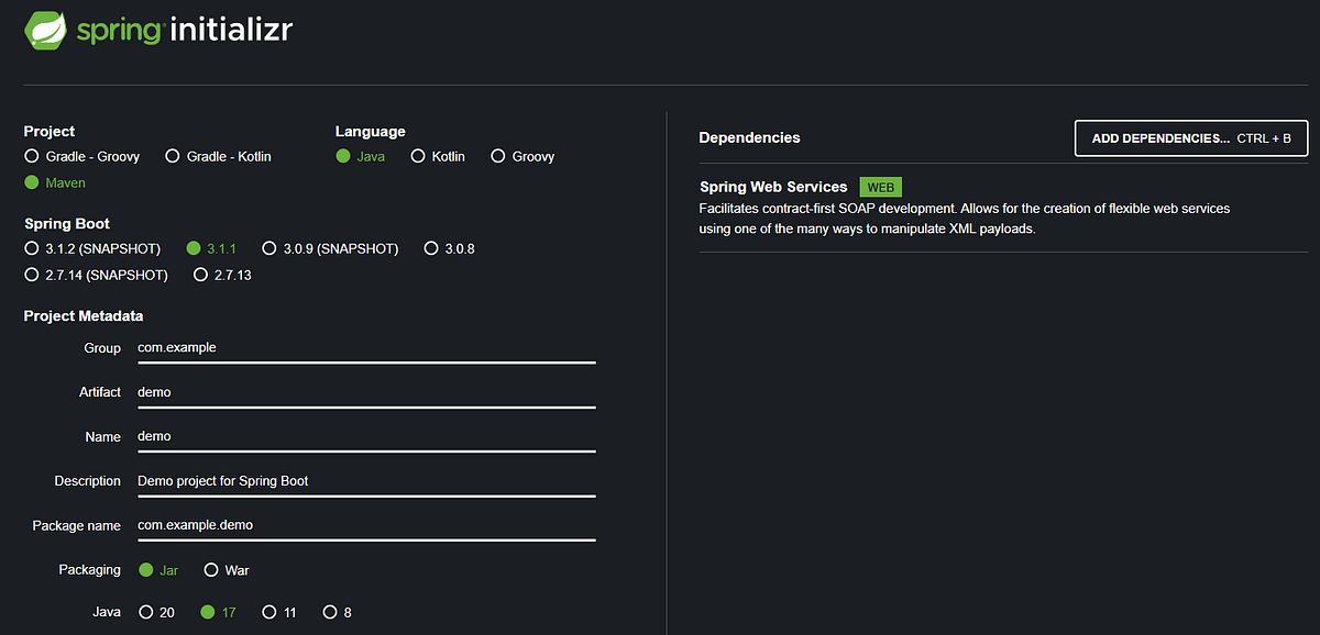 How to create Java Soap Web Service (Server-Side) — Step 1 (Generate ...