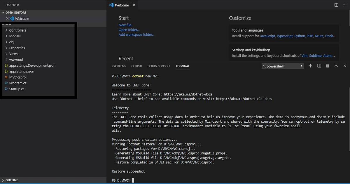 Introduction to .NET Core. Let’s see how to create first… | by ...