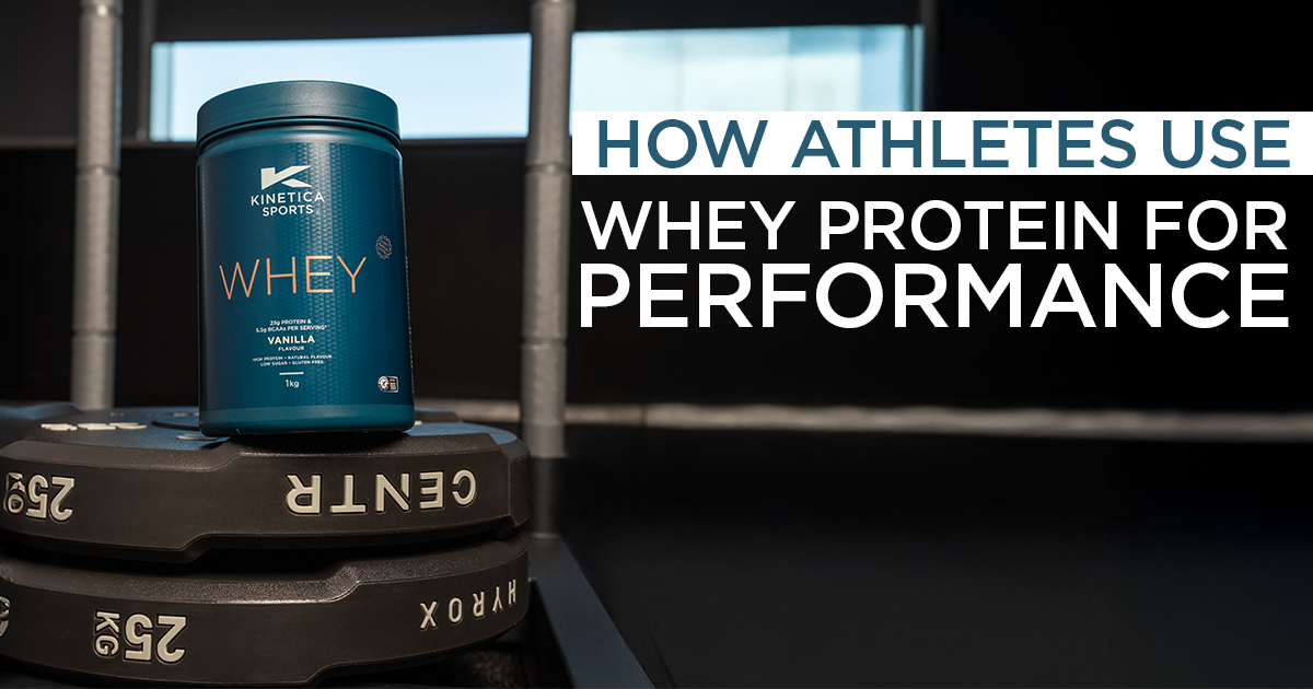How Athletes Use Whey Protein for Performance?