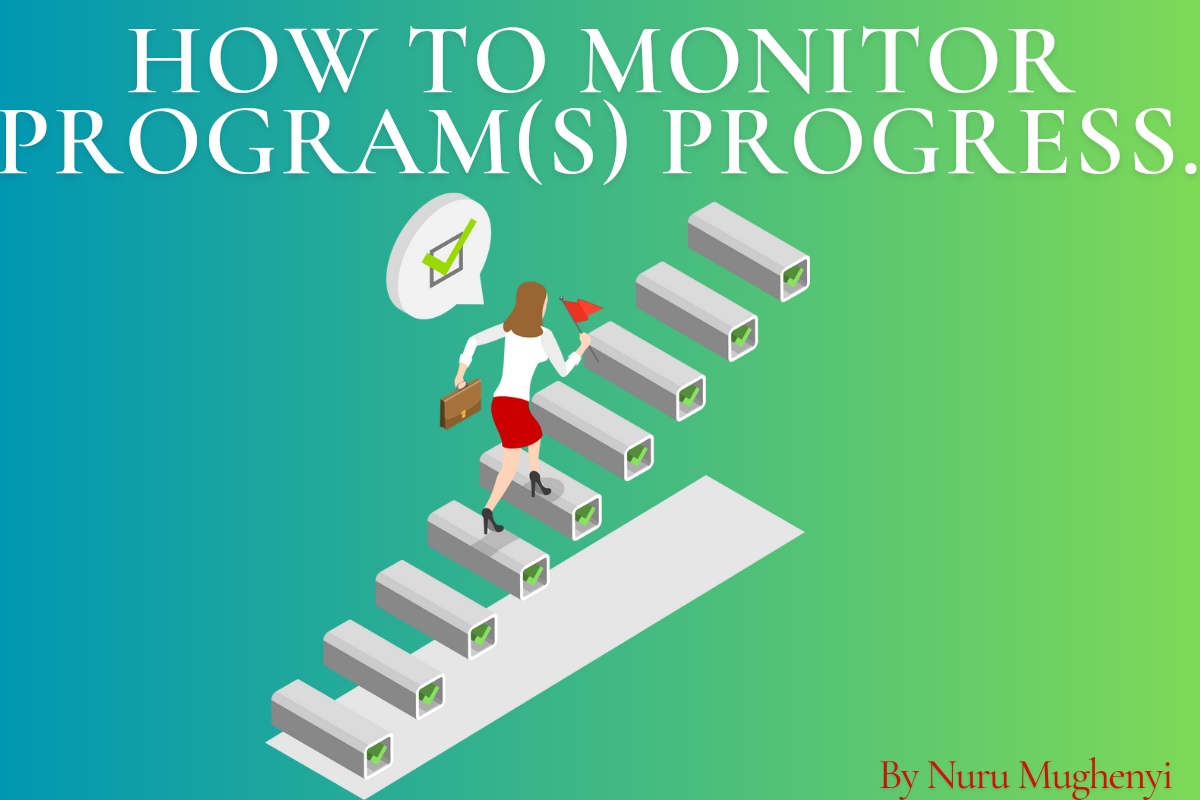 How to Monitor Progress of Program(s)