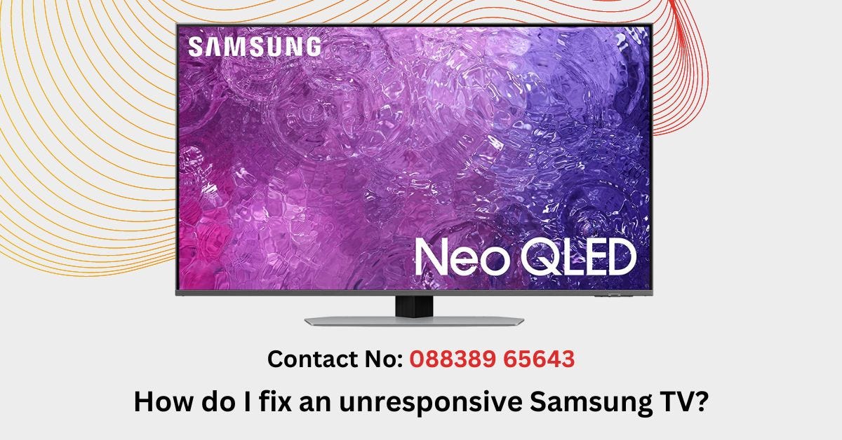 How do I fix an unresponsive Samsung TV? | by Customer Care Tamilnadu |  Medium