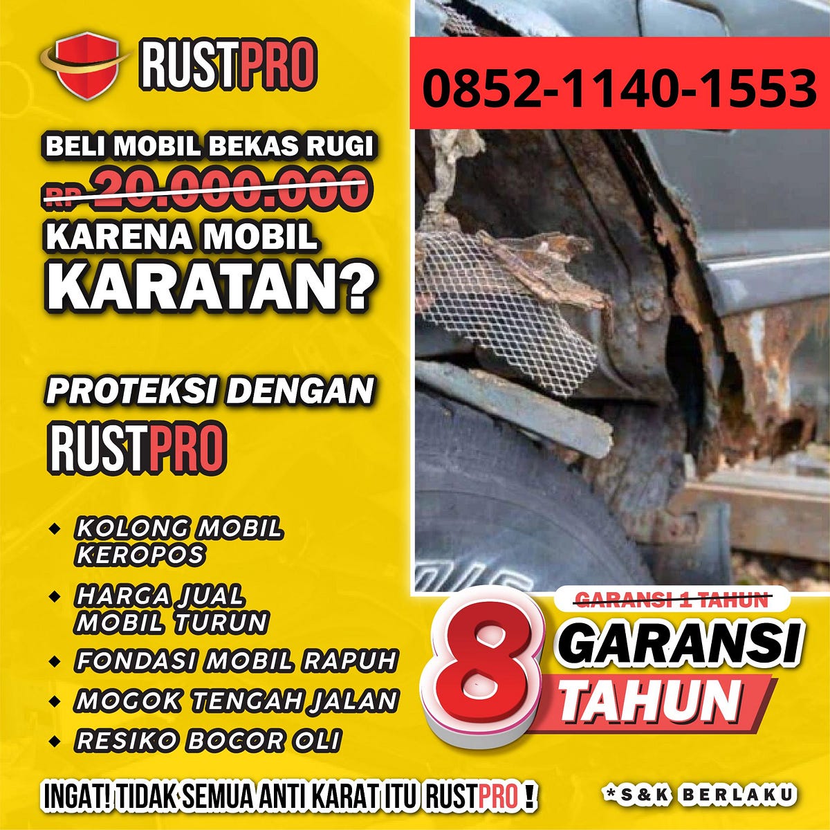 All New Rush: Perisai Anti Karat untuk Petualangan Tanpa Batas