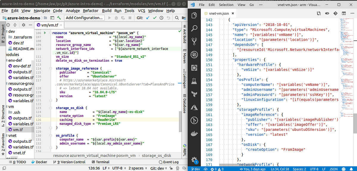 Comparing Azure ARM And Terraform By Kari Marttila Medium   1*LBy3VwUbcp6HcrASckl4eg 