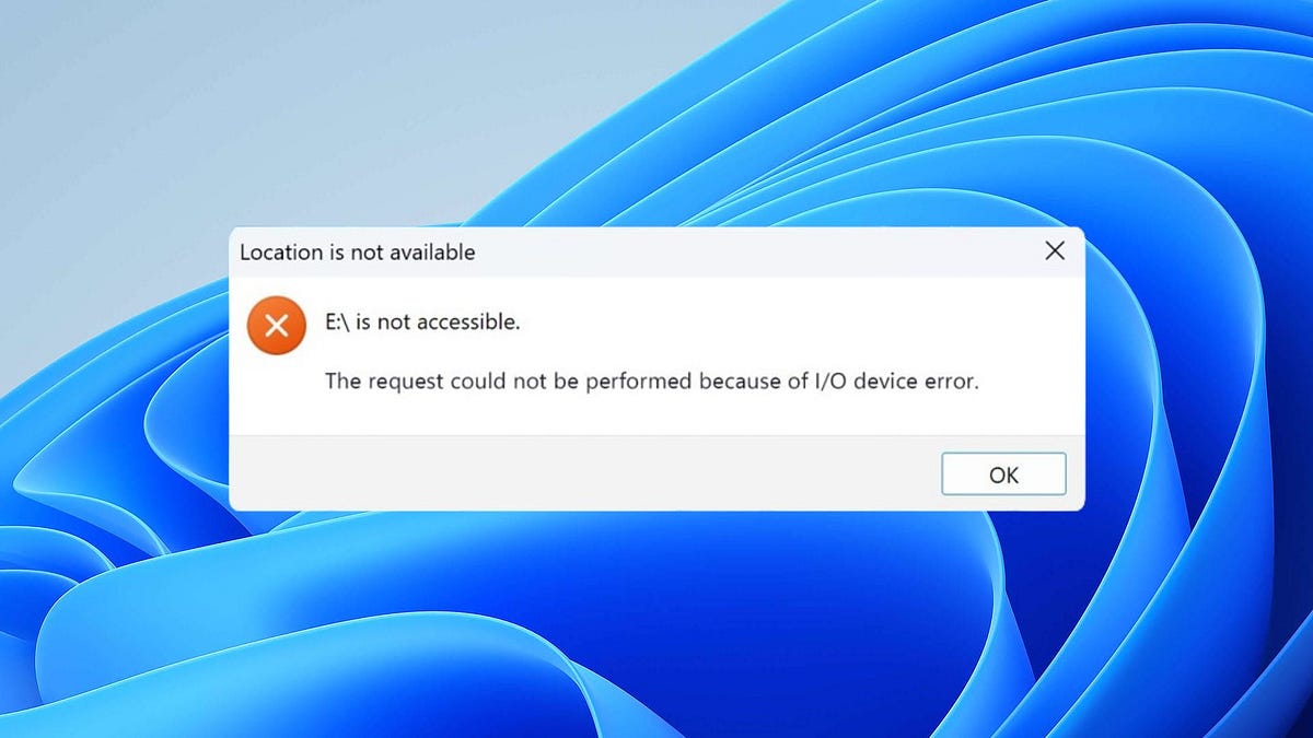 How to Fix External Hard Drive I/O Device Error in Windows 10/11 by