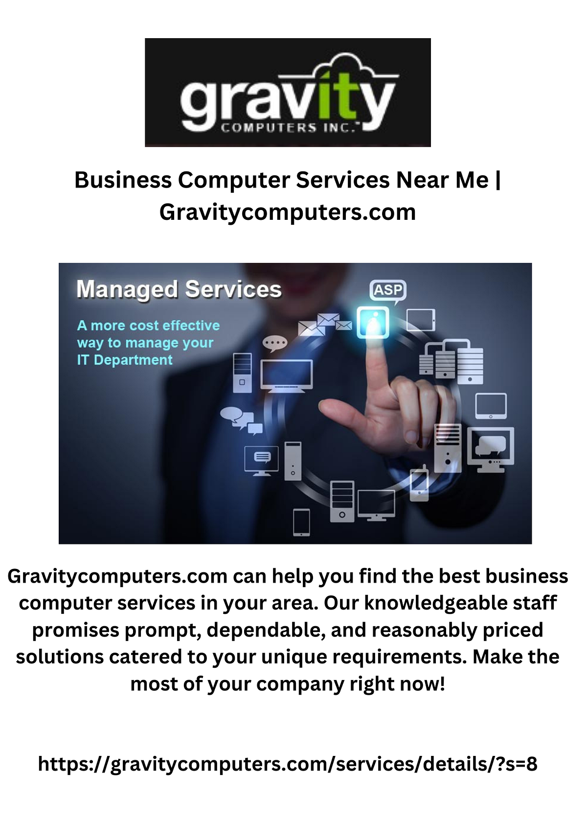 Business Computer Services Near Me Gravity