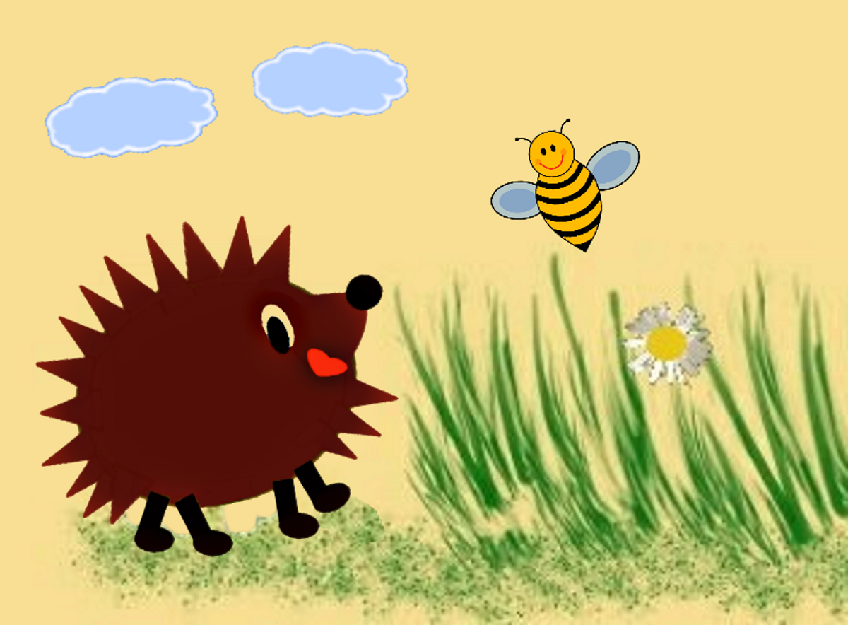 Der Igel und die Biene