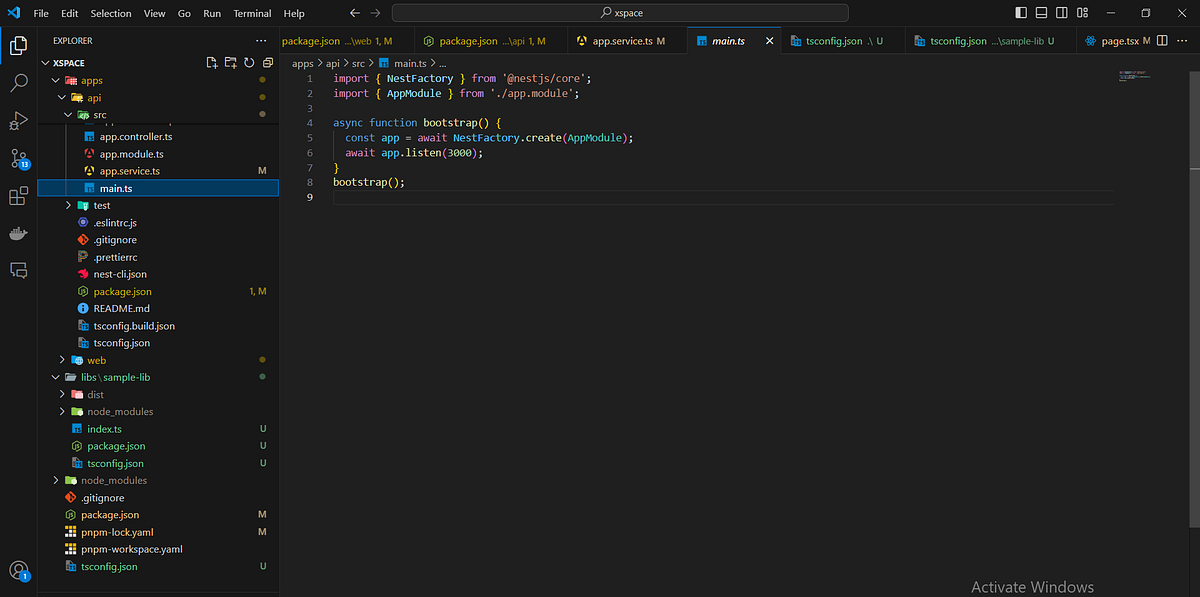 Creating JavaScript/TypeScript Modules/Libraries in a Workspace Setup ...