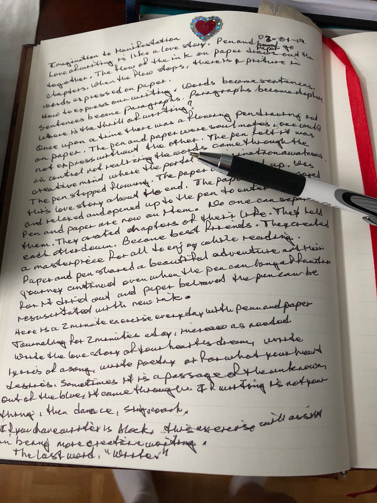Pen and Paper Love Story. Love of writing is like a love story… | by  Claudia Casciato | Medium