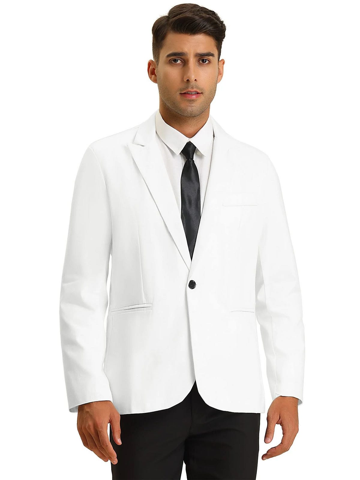 Men's White Blazer main image 1