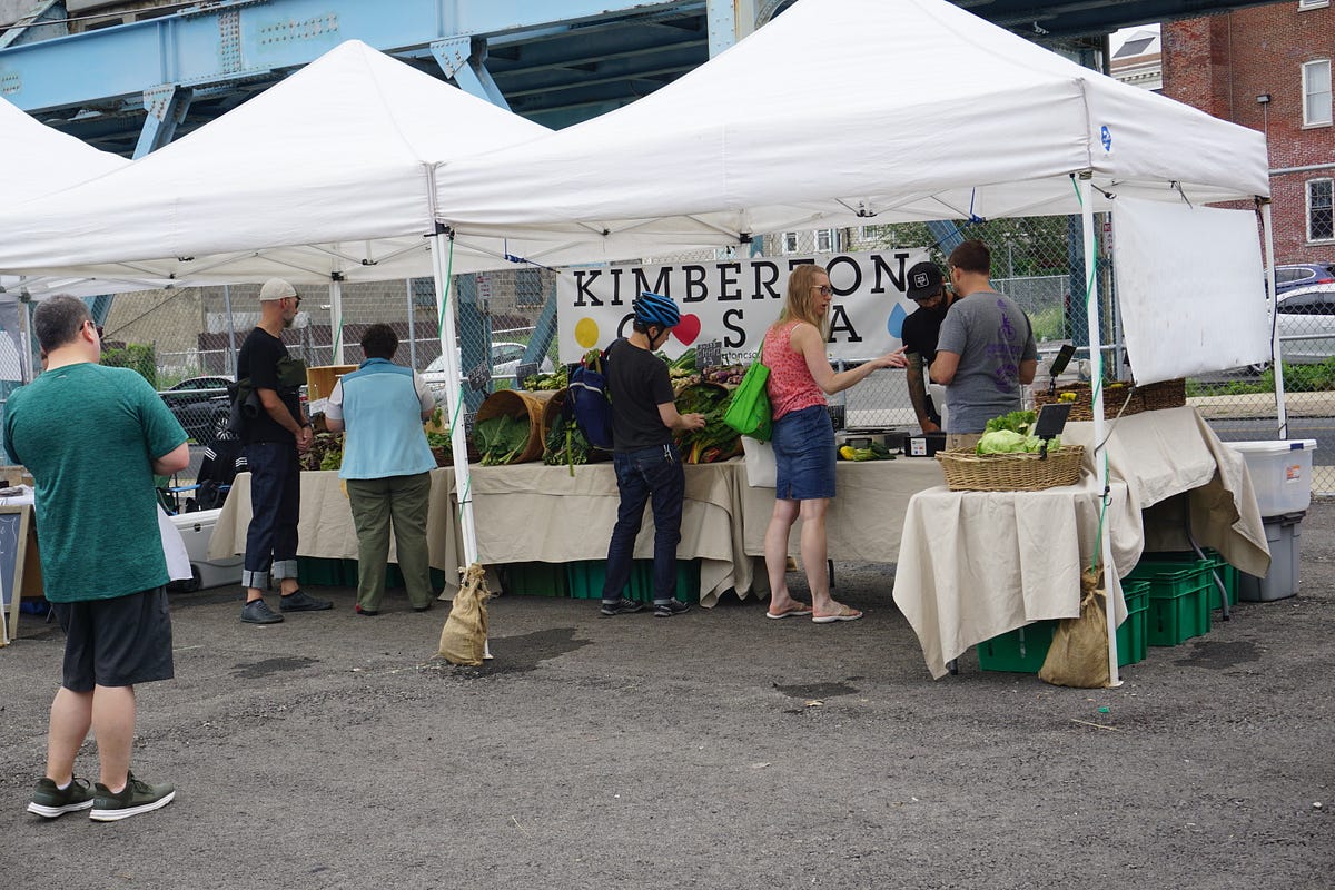 Local and fresh on Front Street. Farm to City farmers’ market crops up